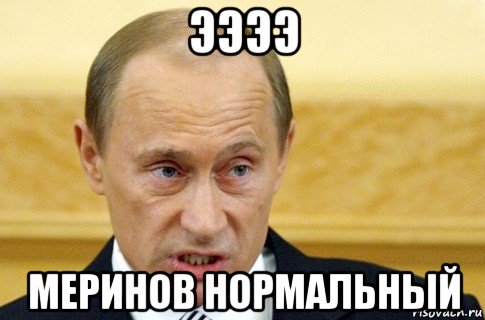 ээээ меринов нормальный, Мем путин