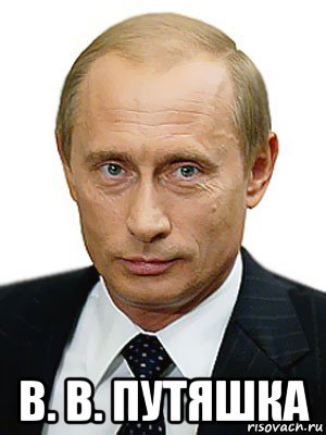  в. в. путяшка, Мем Путин