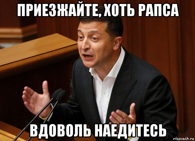 приезжайте, хоть рапса вдоволь наедитесь