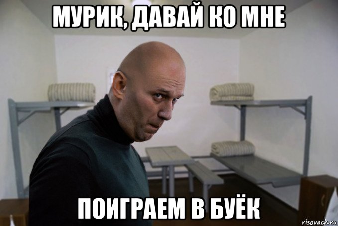 мурик, давай ко мне поиграем в буёк, Мем Навальный