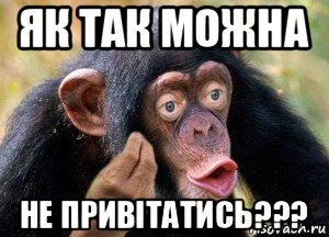 як так можна не привітатись???, Мем Причём тут это