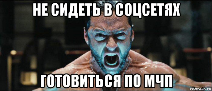 не сидеть в соцсетях готовиться по мчп, Мем работа
