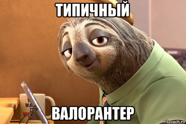 типичный валорантер