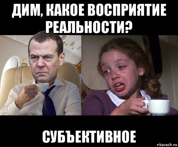 дим, какое восприятие реальности? субъективное