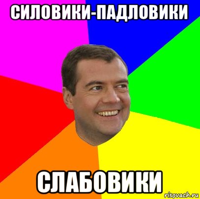 силовики-падловики слабовики, Мем  Медведев advice