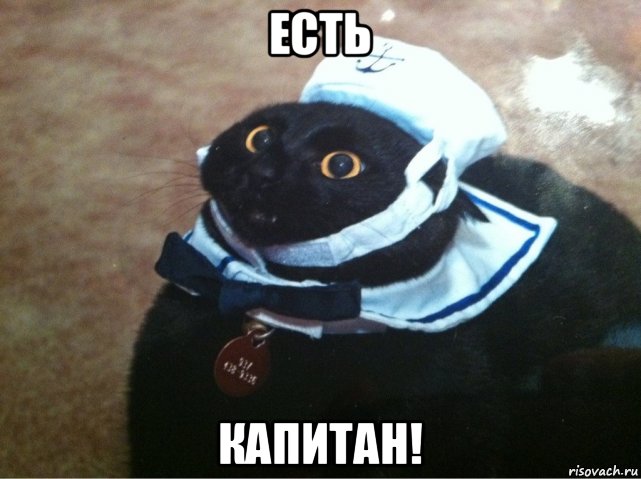 есть капитан!