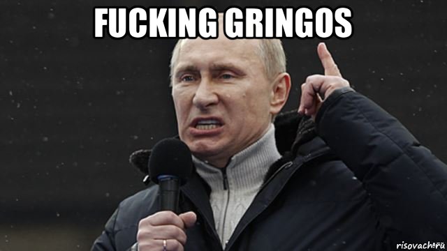 fucking gringos , Мем Злой Путин