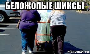 беложопые шиксы 