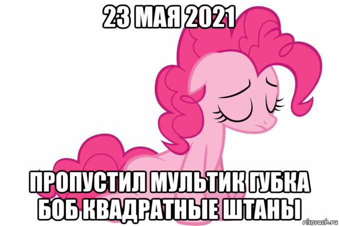 23 мая 2021 пропустил мультик губка боб квадратные штаны