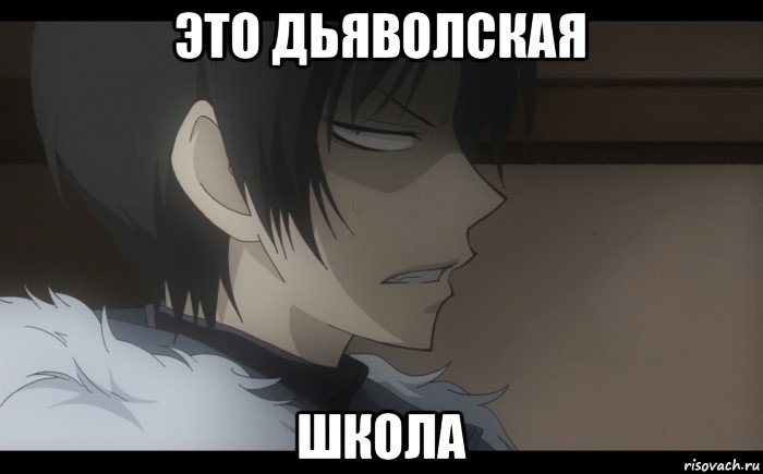 это дьяволская школа