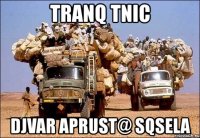 tranq tnic djvar aprust@ sqsela