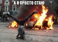 а я просто стаю 