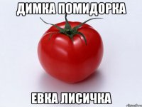 Димка помидорка Евка лисичка