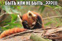 быть или не быть...???))) 