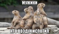 мужики кто воздух испотил