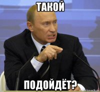 такой подойдёт?