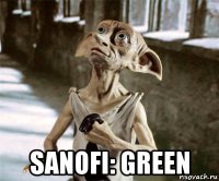  sanofi: green