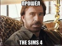 прошёл the sims 4
