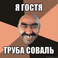 я гостя труба соваль