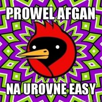 prowel afgan na urovne easy