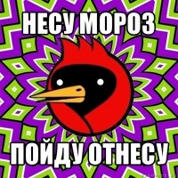 несу мороз пойду отнесу