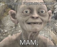 МАМ, НУ ПРАВДА ТОДЖЫКИ ОТЖАЛИ!