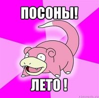 посоны! лето !