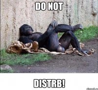 do not distrb!