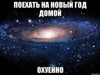 поехать на новый год домой охуенно