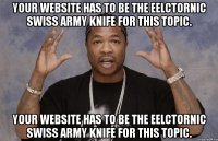 your website has to be the eelctornic swiss army knife for this topic. your website has to be the eelctornic swiss army knife for this topic.