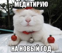 медитирую на новый год