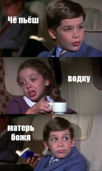 Чё пьёш водку матерь божя