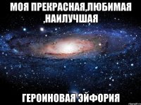 моя прекрасная,любимая ,наилучшая героиновая эйфория