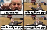 зашел в чат тебе доброе утро и тебе доброе утро всем доброе утро