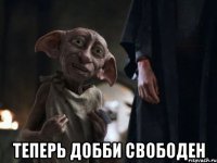  теперь добби свободен