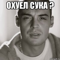 охуел сука ? 