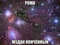 рома мудак конченный