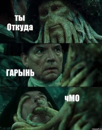 ты Откуда ГАРЫНЬ чМО