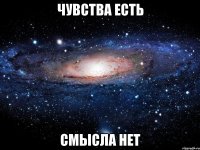 чувства есть смысла нет