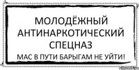 Молодёжный Антинаркотический Спецназ Мас в пути барыгам не уйти!