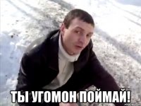  ты угомон поймай!