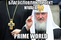 благословляю проект nival'а prime world