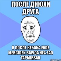 после днюхи друга и после кебаба evde merciden bawqa he4 zad tapmirsan