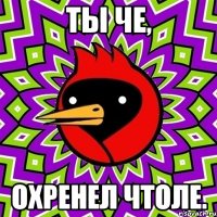 ты че, охренел чтоле.