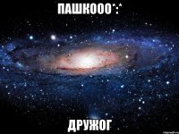 пашкооо*:* дружог