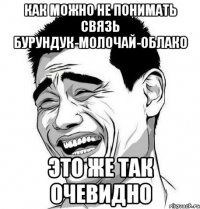 как можно не понимать связь бурундук-молочай-облако это же так очевидно