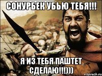 сонурбек убью тебя!!! я из тебя паштет сделаю!!!)))