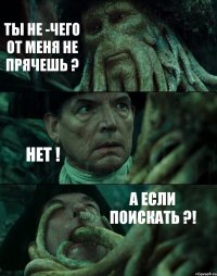 ТЫ НЕ -ЧЕГО ОТ МЕНЯ НЕ ПРЯЧЕШЬ ? НЕТ ! А ЕСЛИ ПОИСКАТЬ ?!