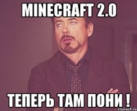 minecraft 2.0 теперь там пони !