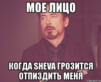 мое лицо когда sheva грозится отпиздить меня